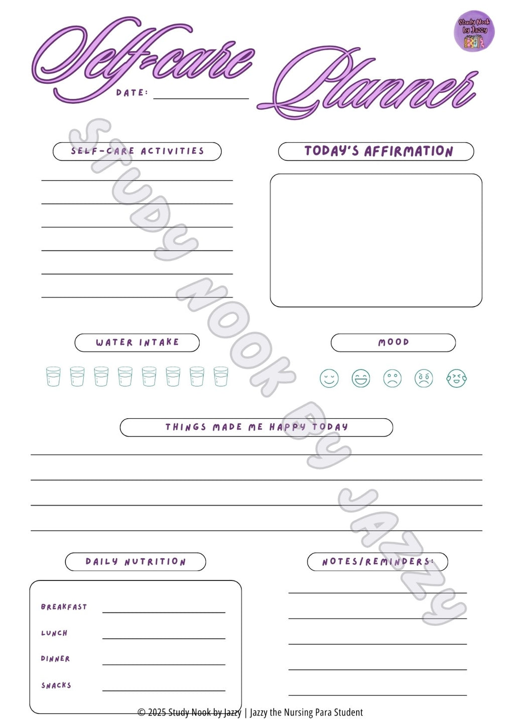 Semester + Placement Prep & Reflection Bundle