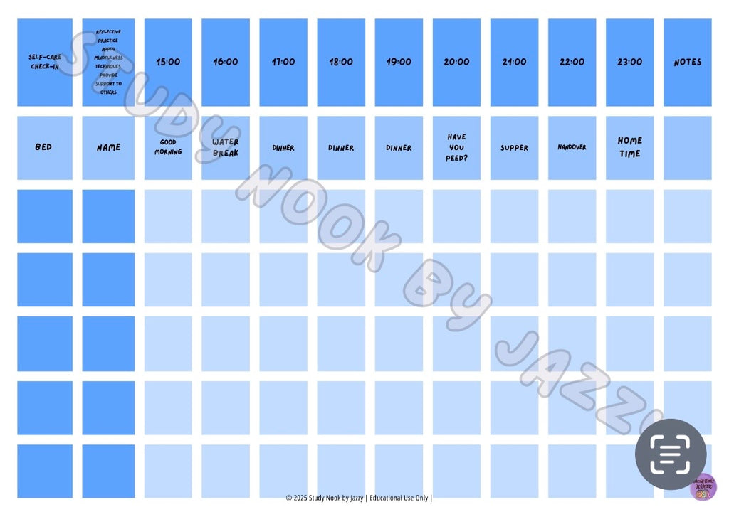 Nursing Shift Planner – AM, PM & ND Editions