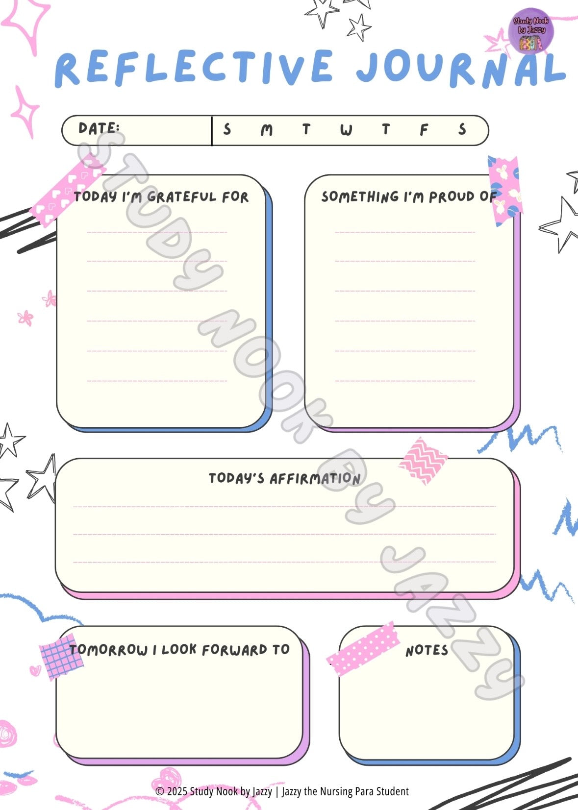 Semester + Placement Prep & Reflection Bundle