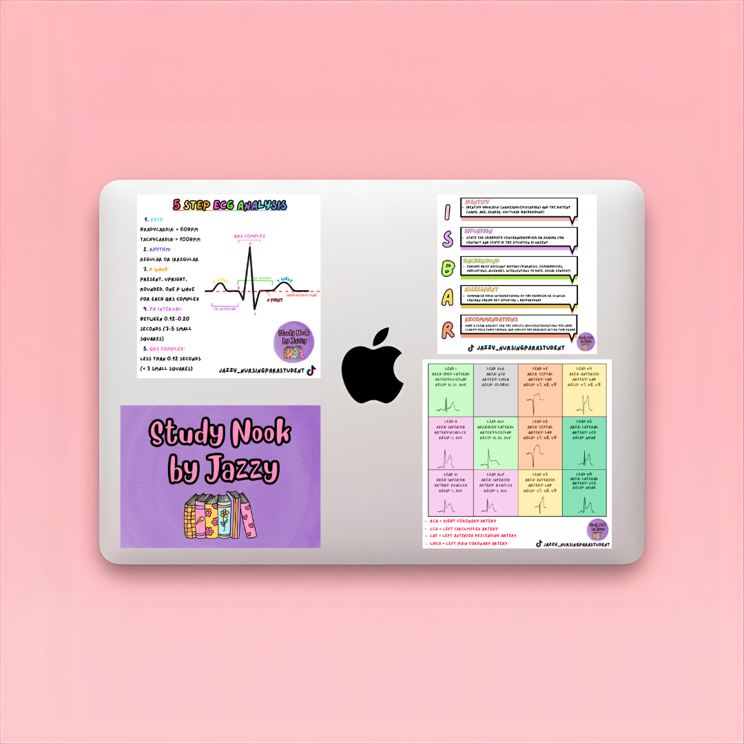 Nursing and Paramedicine Sticker Bundle